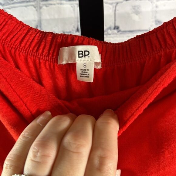 🔥 BP. Strapless Red Maxi Dress | Smocked Waist | Side Slit | Size Small - Picture 4 of 4